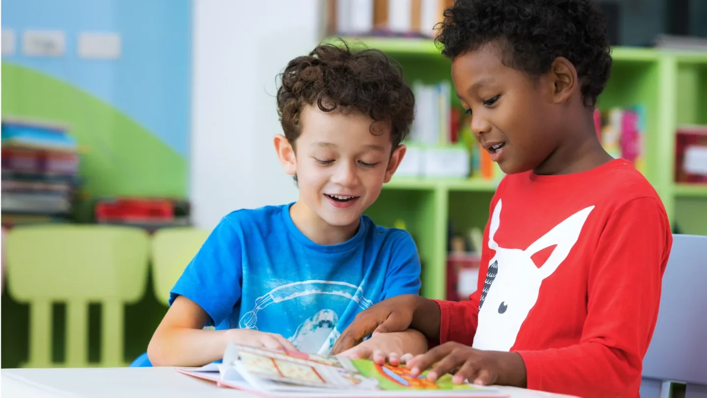 Oklahoma school supplies and a classroom calendar with new education laws highlighted